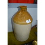 Vintage Stoneware Bottle from Driffield (AF)