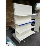 *Tegometall Style Shop Shelving - 16 Uprights & 28 Feet