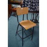 Metal Framed Barstool