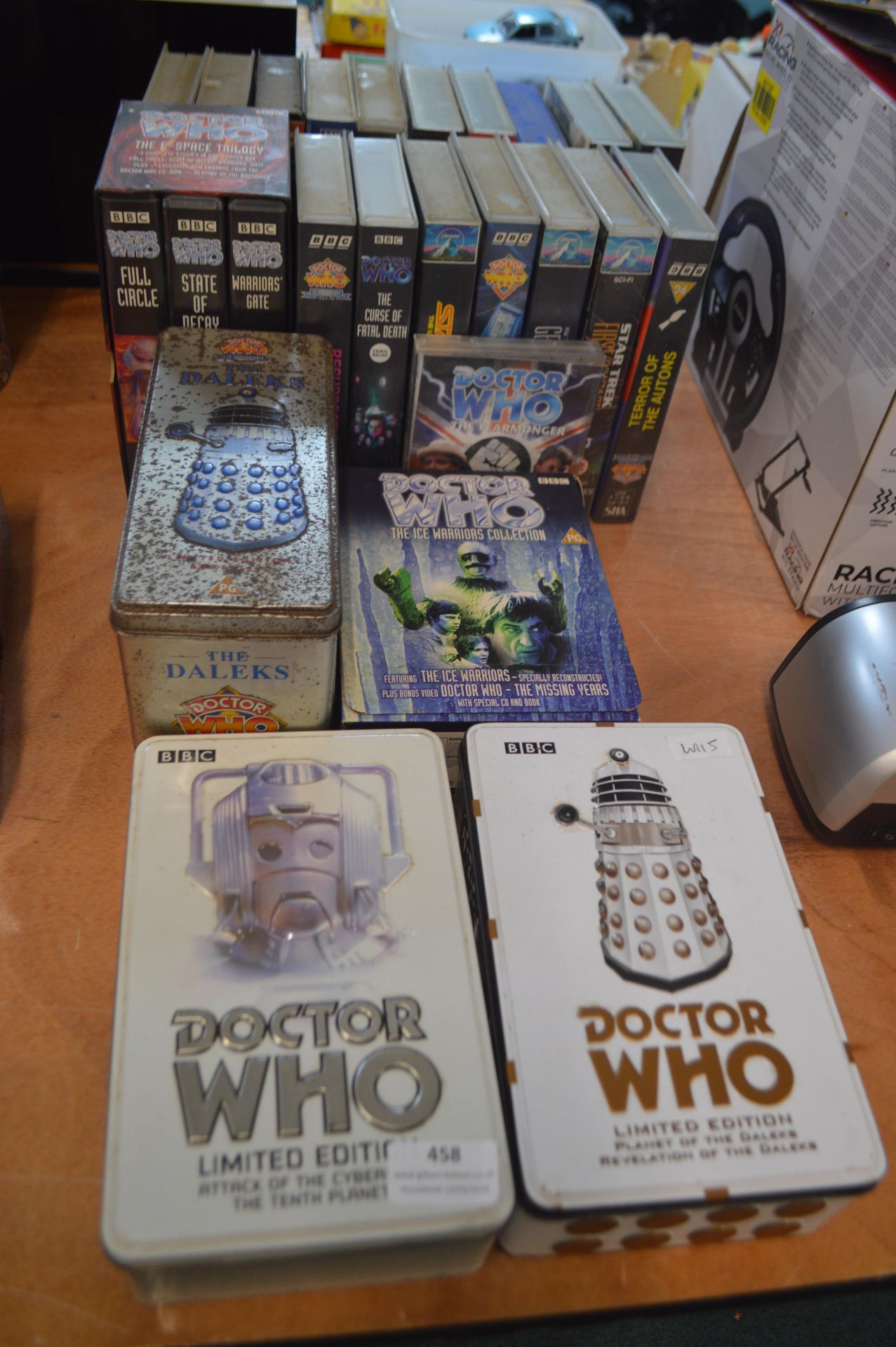 Doctor Who Limited Edition Video Tapes