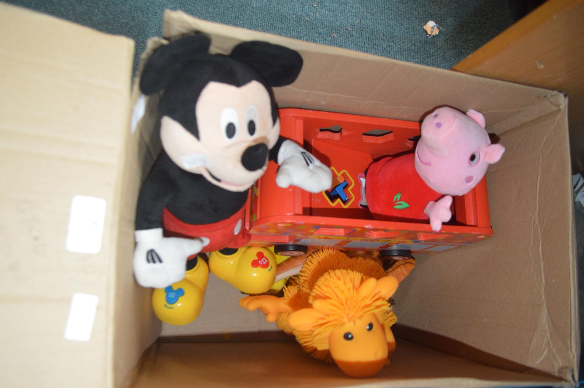 Soft Toys etc. Including Singing Mickey Mouse