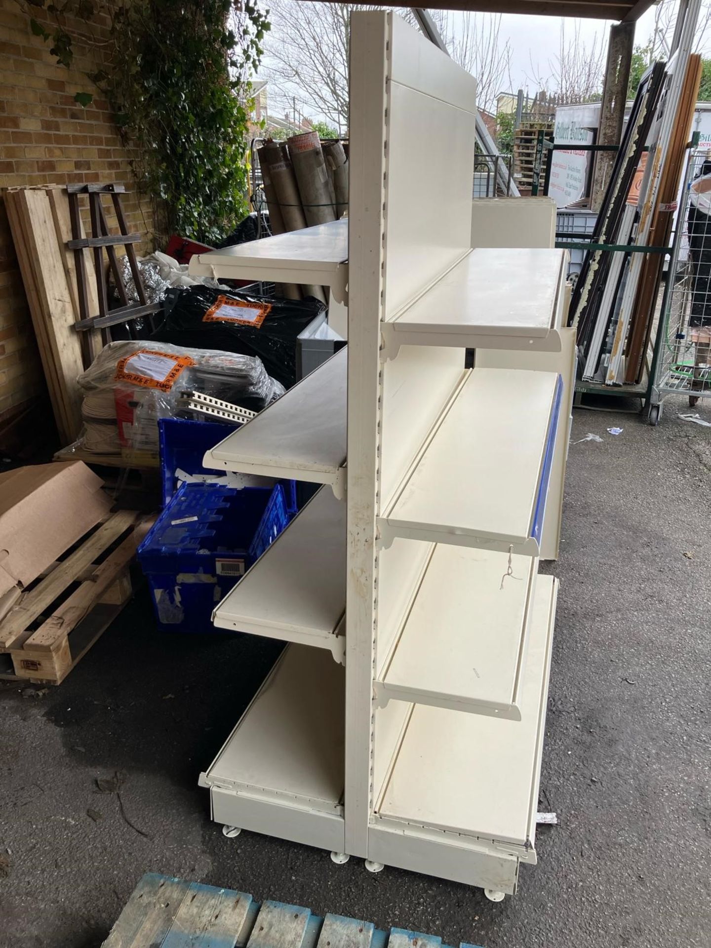 *Tegometall Style Shop Shelving - 16 Uprights & 28 Feet - Image 6 of 7