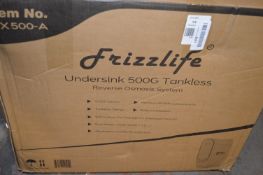 *Frizzle Life Under Sink 500g Tankless Reverse Osmosis System