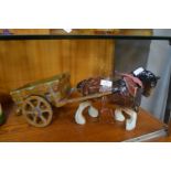 Shire Horse and Cart