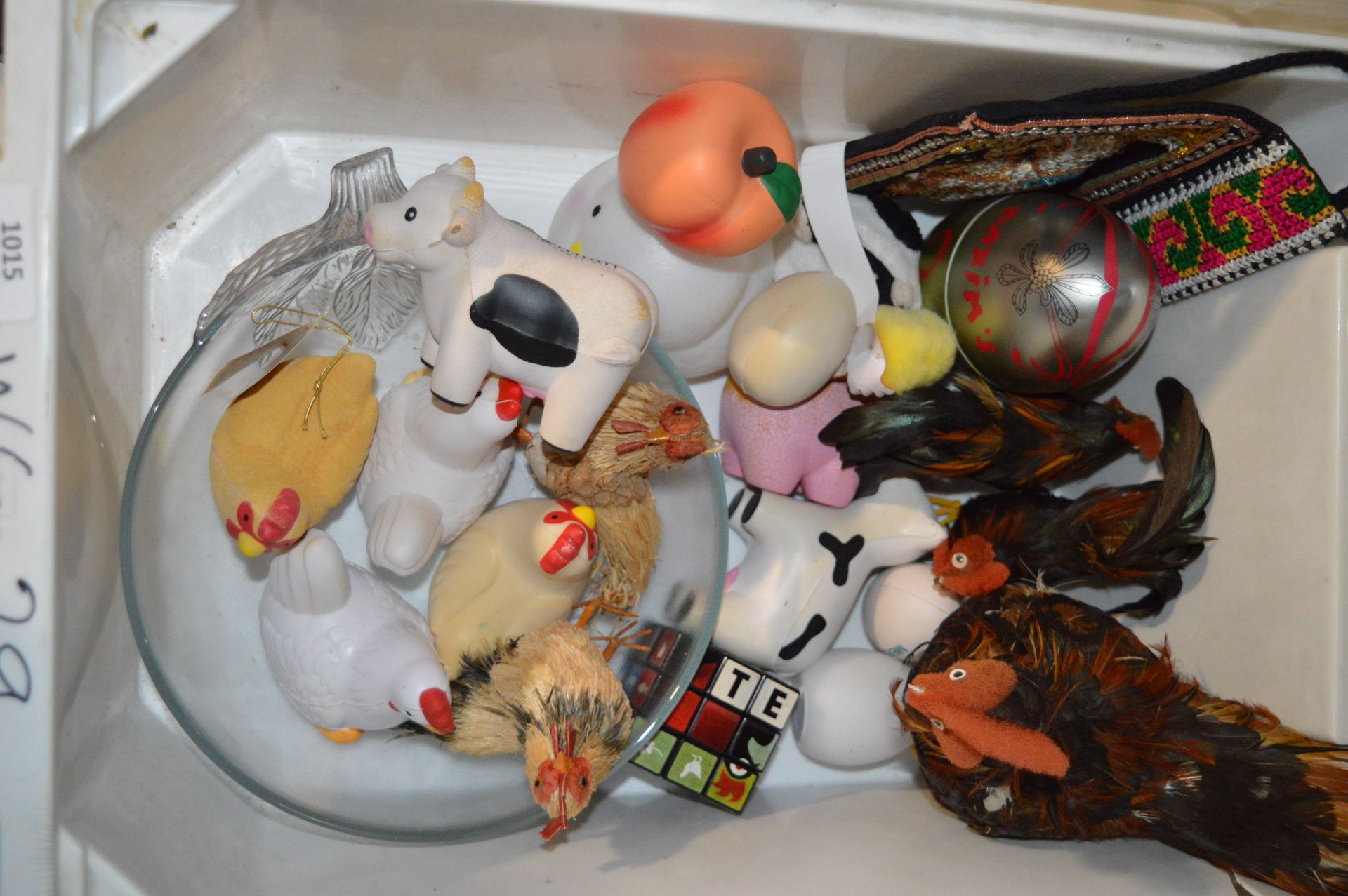 *Assortment of Display Items Including Various Animals, Flower Display, etc. - Image 2 of 3