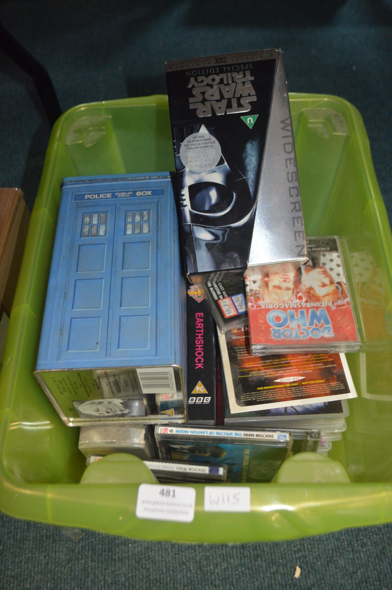 Doctor Who Video Sets and Audiobooks, etc.