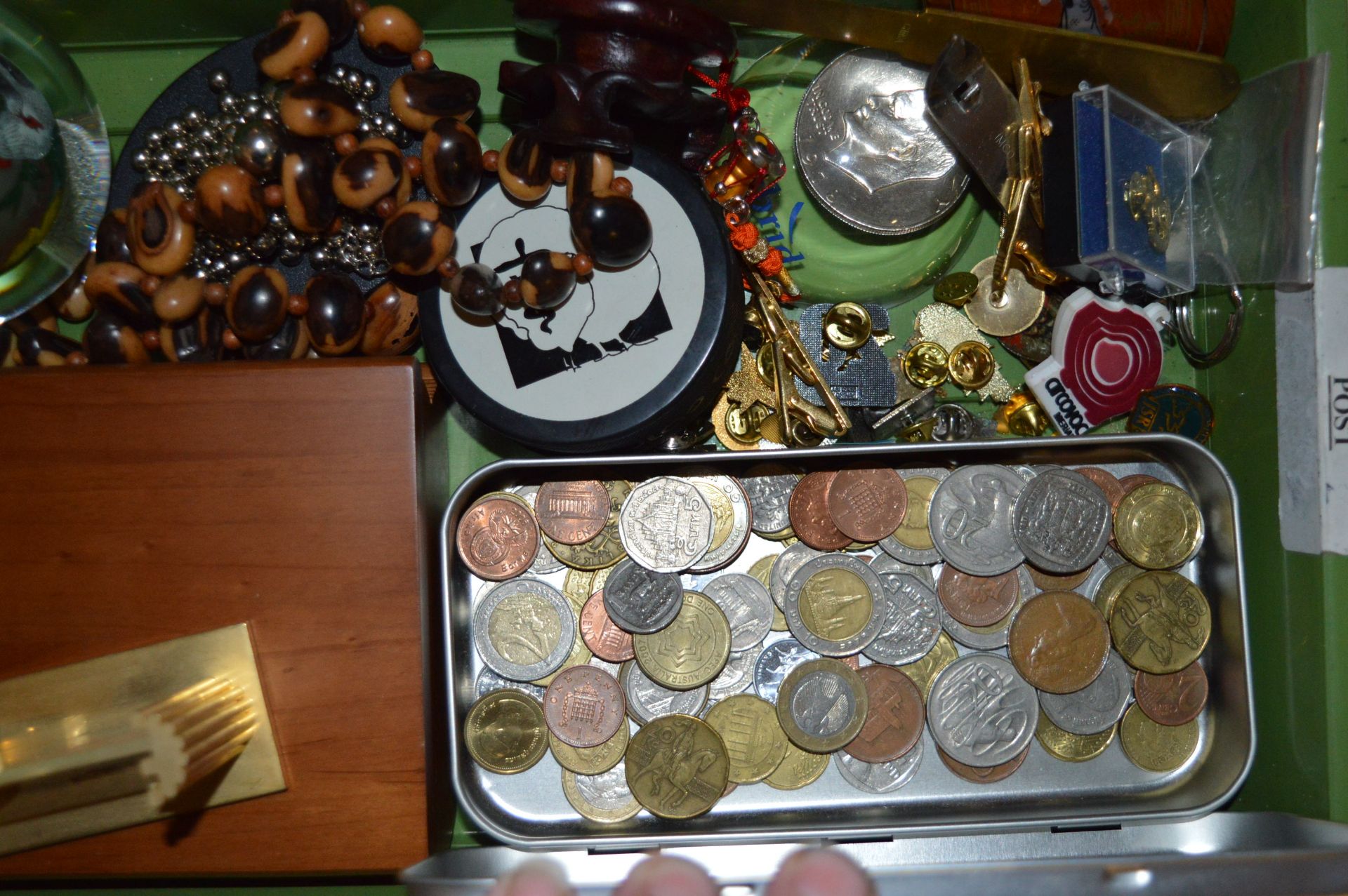 *Assortment of Badges, Coins, Costume Jewellery, etc. - Image 2 of 2