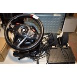 *Thrustmaster Xbox Steering Wheel and Pedals