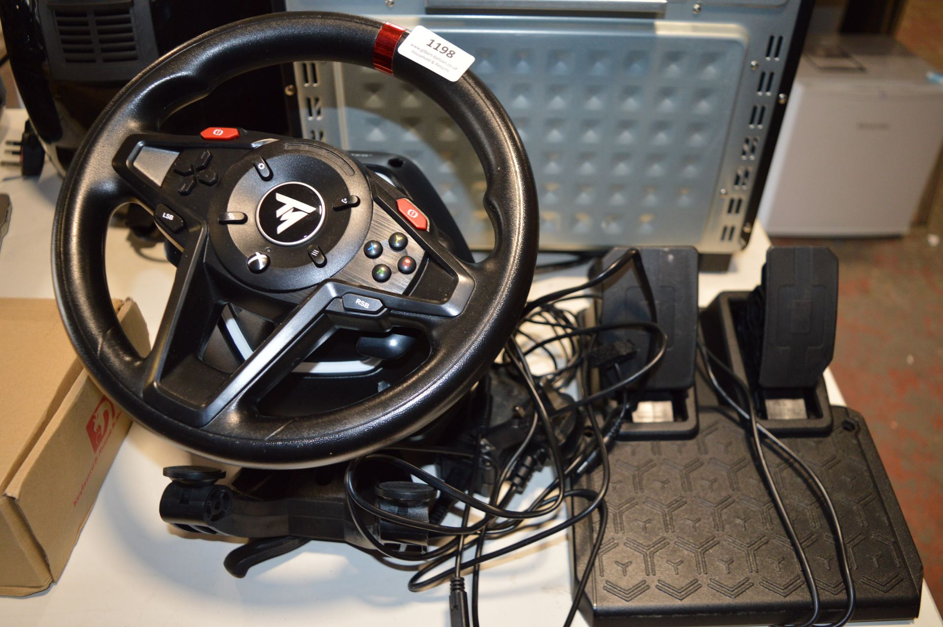 *Thrustmaster Xbox Steering Wheel and Pedals