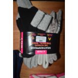 *Four Pairs of Weatherproof Lady’s Thermal Socks Size: 3-7