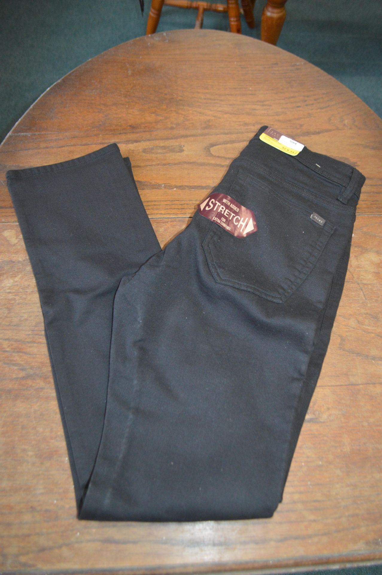 *Jachs Straight Fit Trousers Size: 32x34
