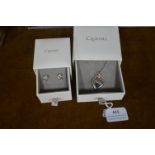 Clogau Welsh Gold and 925 Silver Locket and Ear St