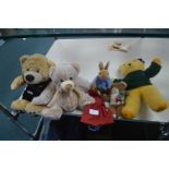 Soft Toys Including TY Peter Rabbit
