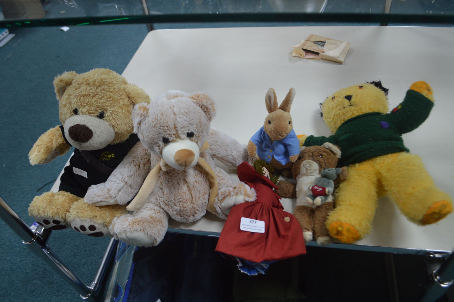 Soft Toys Including TY Peter Rabbit
