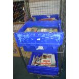 Assorted Books (cage and crates not included)