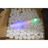 *Box of Styrofoam Light Up Sticks