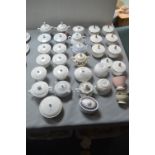 30 Lidded Sugar Bowls by Royal Doulton and Wedgwoo