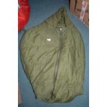 Green Mummy Sleeping Bag Size: L