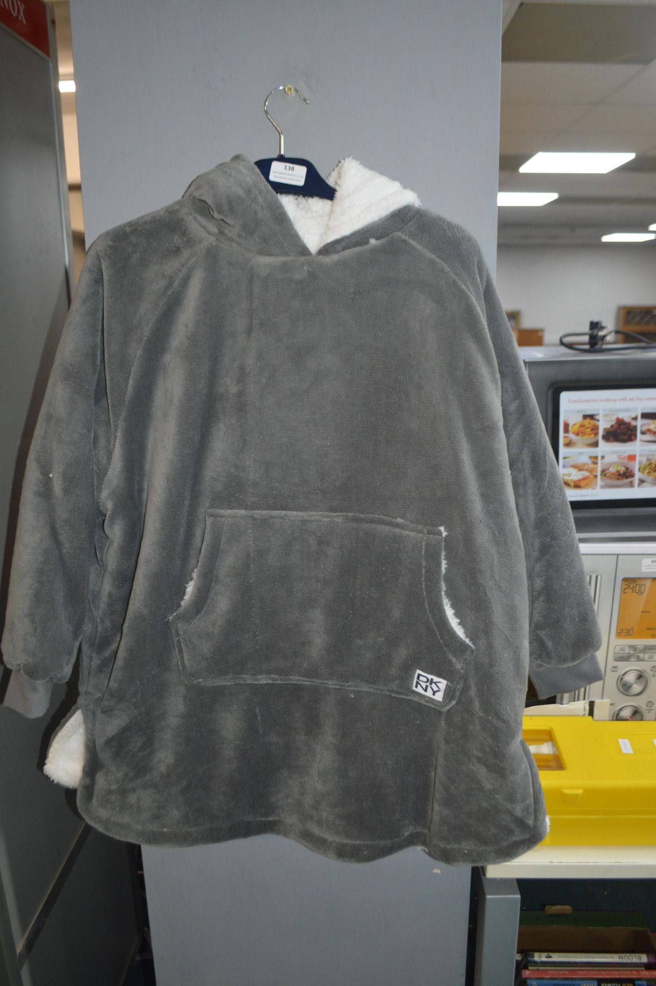 DKNY Fleece Lined Hoodie Size: 7-12 years