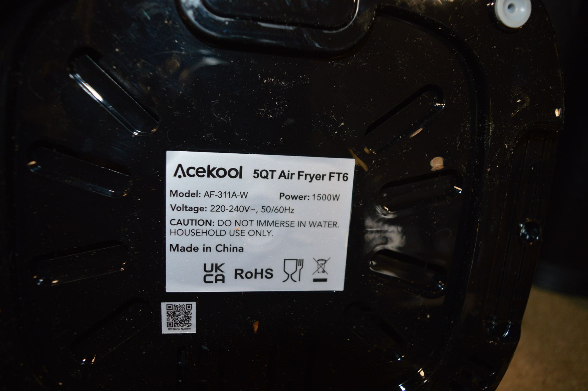*Ace Kool Single Basket Air Fryer - Image 4 of 4