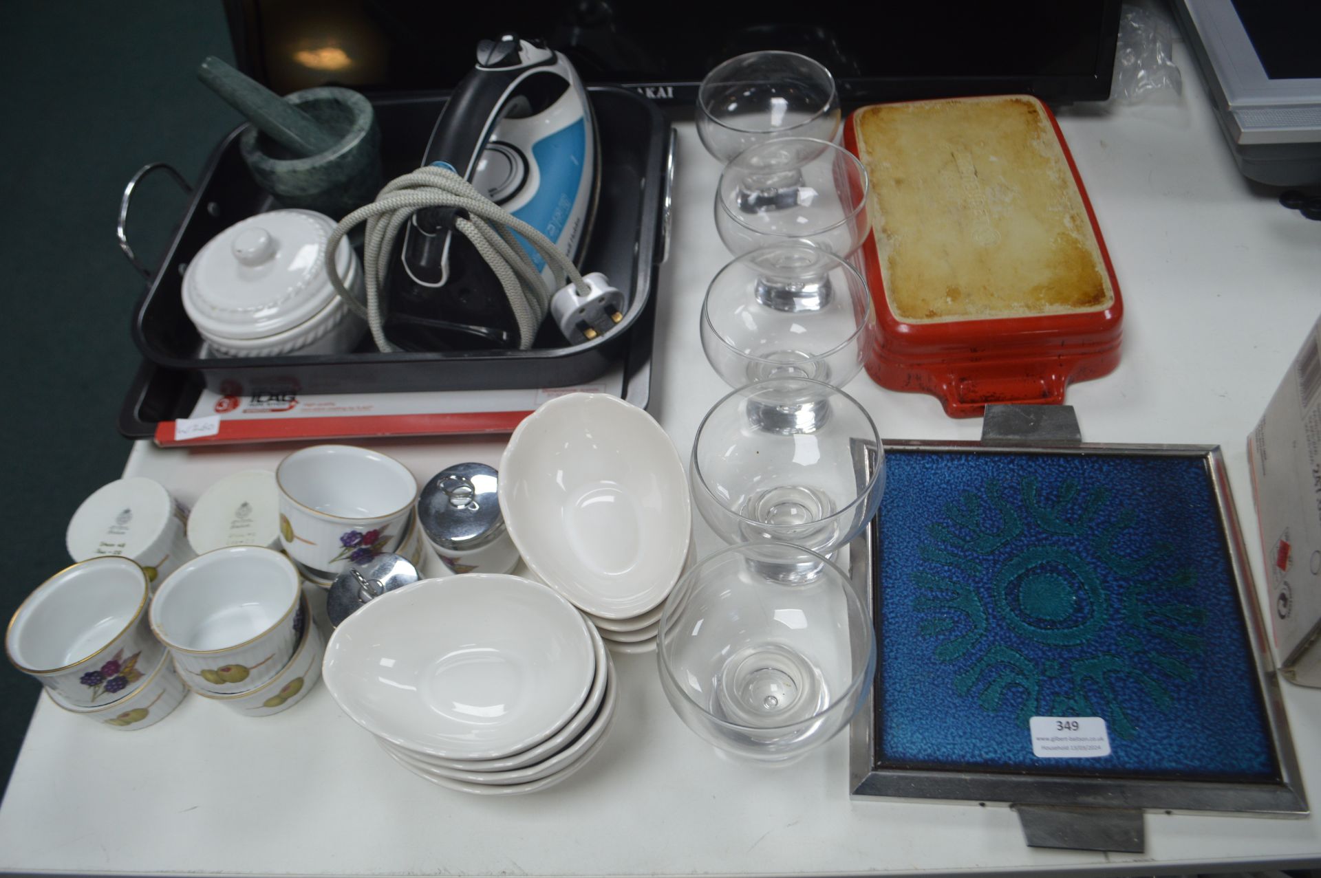 Kitchenware Including Royal Worcester Soufflé Dish