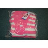 *Two Gianni Feraud Lady’s Pink Strip Tops Size: L