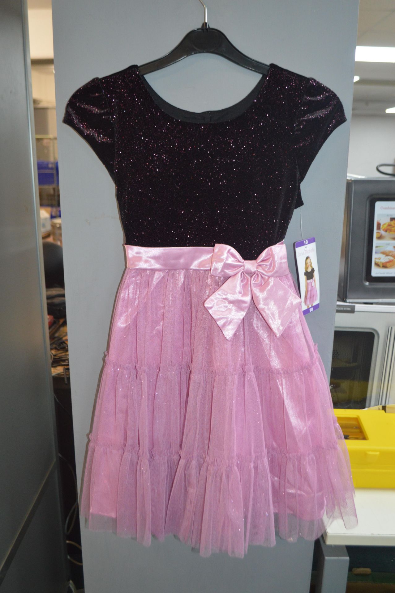 Johana Michell Girl's Party Dress in Purple Size: