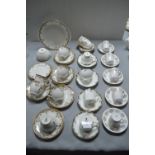 Cups and Saucers by Wedgwood, Spode, and Royal Dou