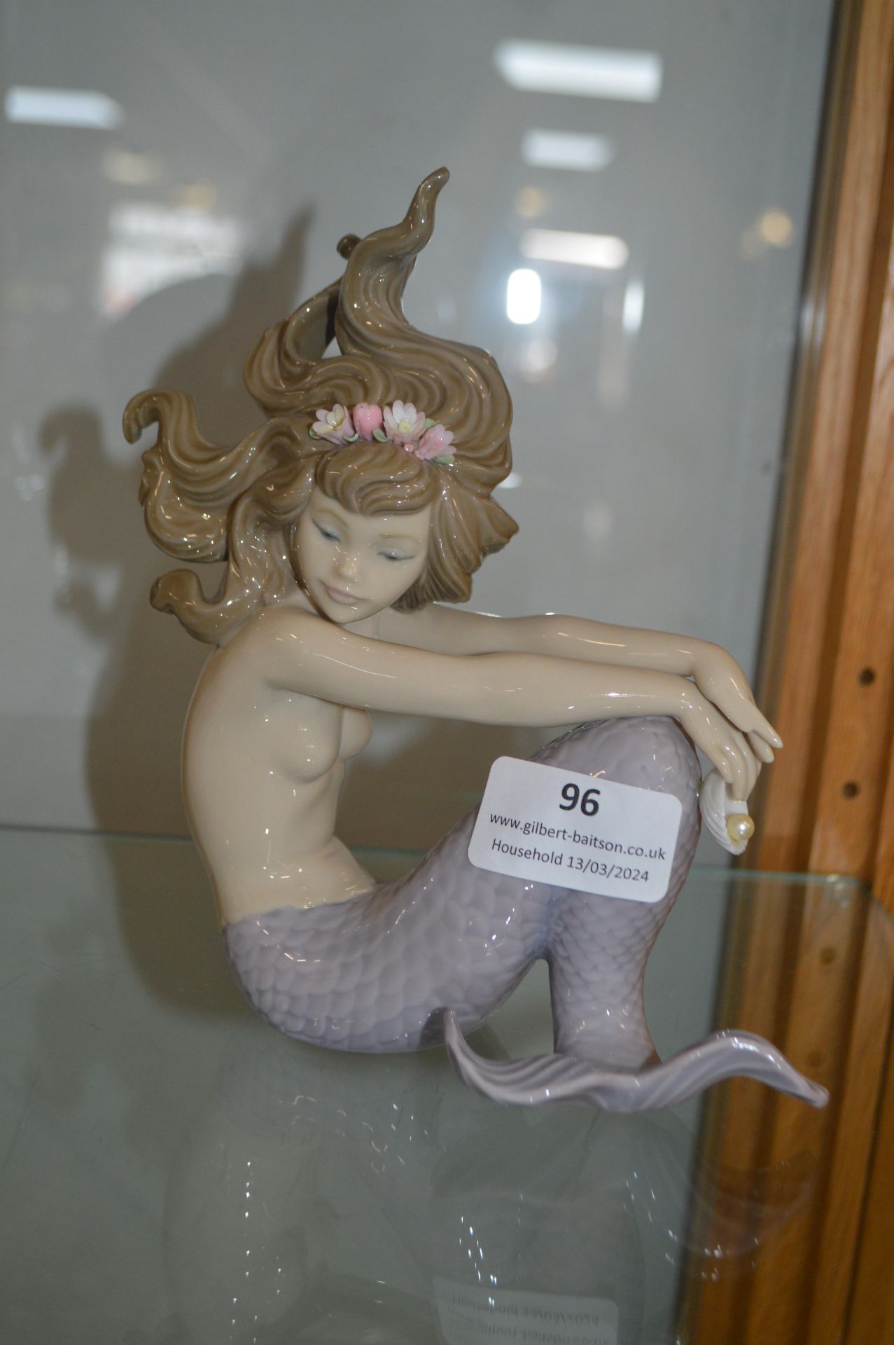 Lladro Figurine of a Mermaid