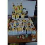 Twenty-Seven Eggberts Figures with Packaging