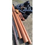 *Selection of drainage pipes and fittings (Location: 64 King Edward St, Grimsby, DN31 3JP)