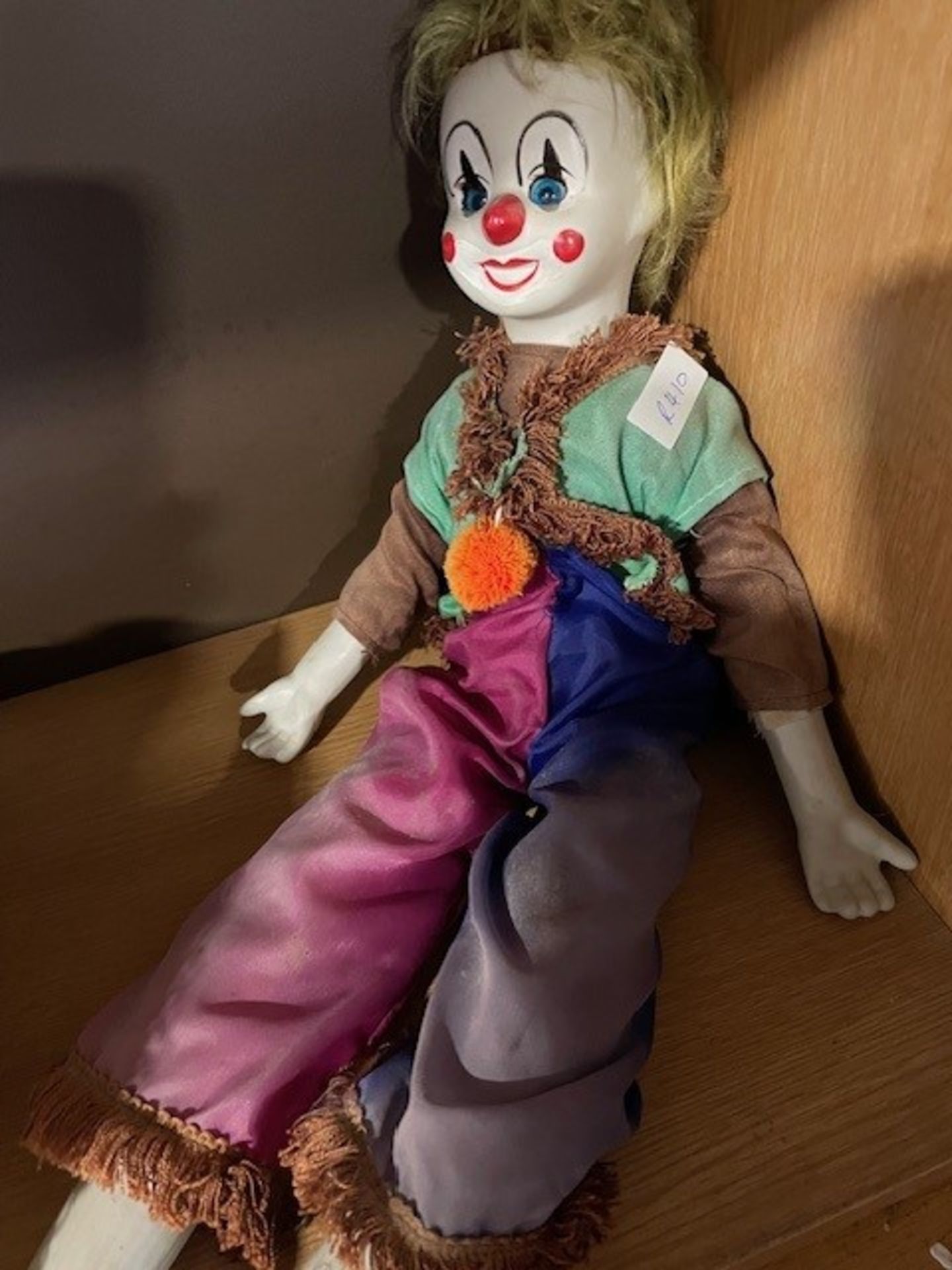 Two Vintage Dolls Including a Clown Doll - Bild 7 aus 7