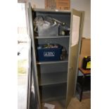 *Triumph 6ft Stationery Cabinet Containing Assorted Screws, Fixings, Joist Hangers, Hinges, etc. (