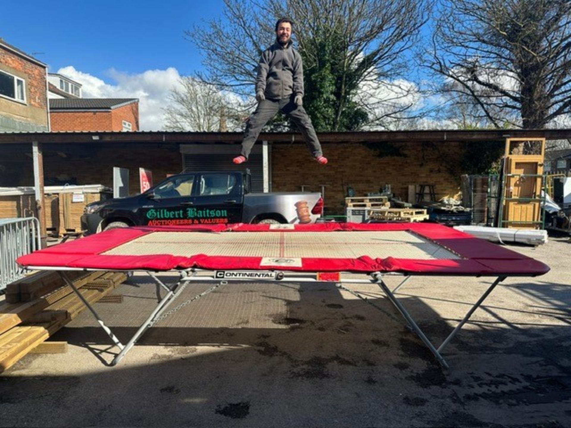 Continental Folding Trampoline - Image 2 of 4