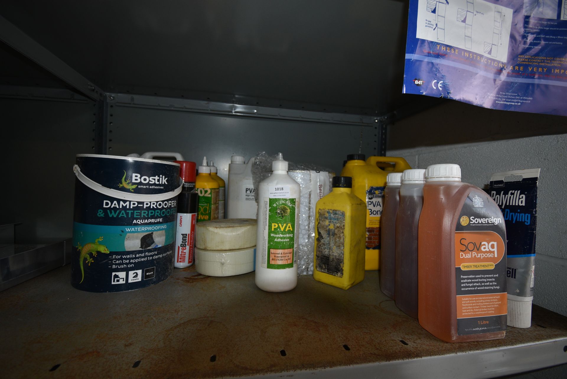 *Assorted PVA Glue, Timber Preservatives, etc. (Location: 64 King Edward St, Grimsby, DN31 3JP,