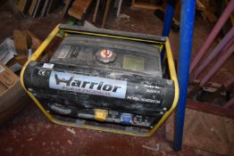 *Warrior 3500CX Dual Voltage Generator (Location: 64 King Edward St, Grimsby, DN31 3JP, Viewing
