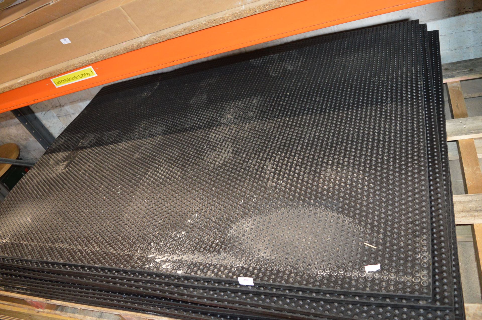 Twelve 180x120cm Non-Slip Rubber Flooring Panels R