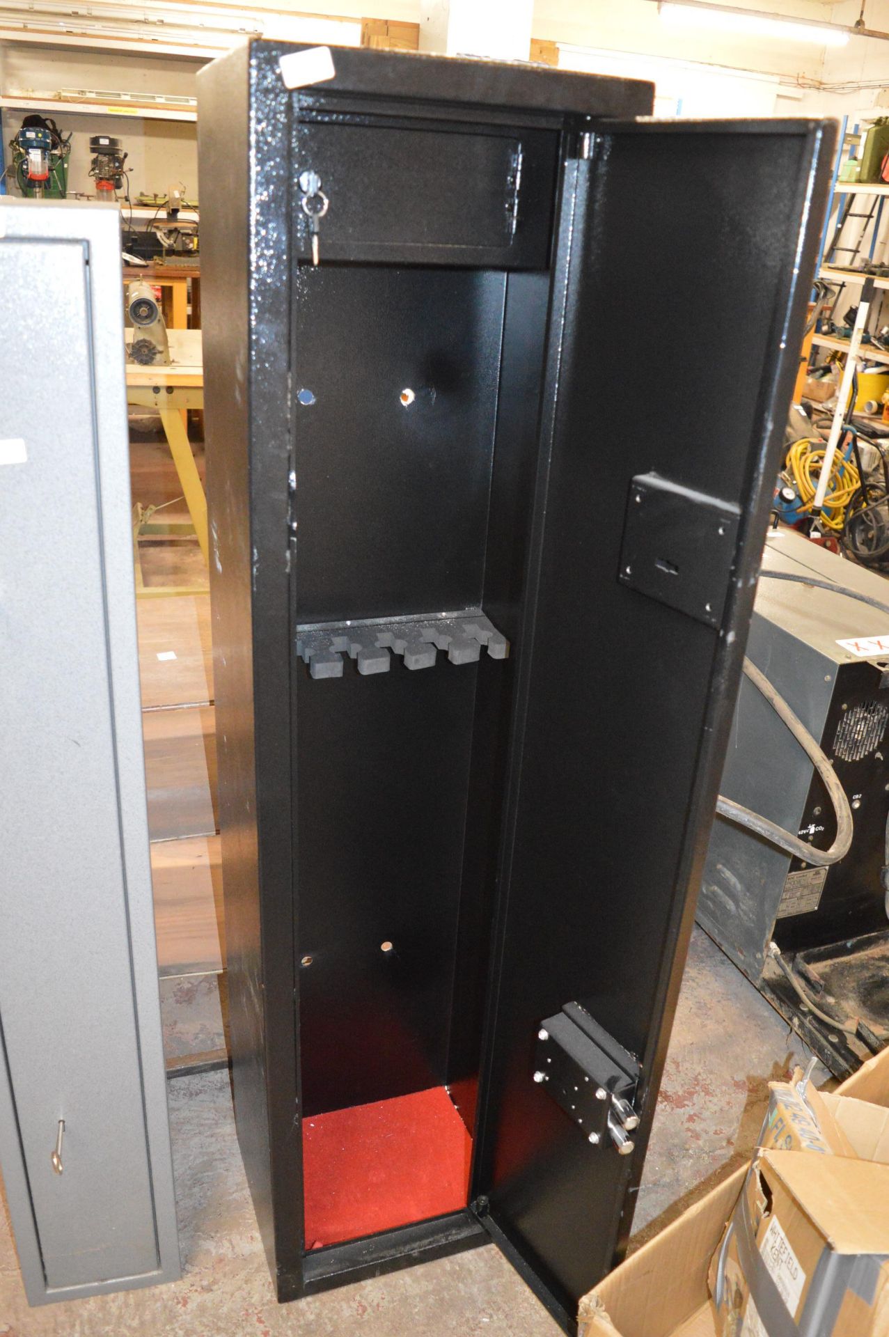 Black Gun Cabinet (no keys) - Image 2 of 2