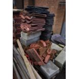 *Mixed Pallet of Faced Bricks, Roofing Slate, Roofing Tiles, Engineering Bricks, etc. (Location: