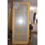 *Knotty Pine Obscure Glazed Internal Door 2032x813