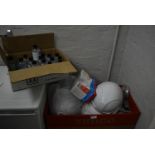 *Box of New Hardhats and Dust Masks, and a Box of Hand Sanitiser (Location: 64 King Edward St,