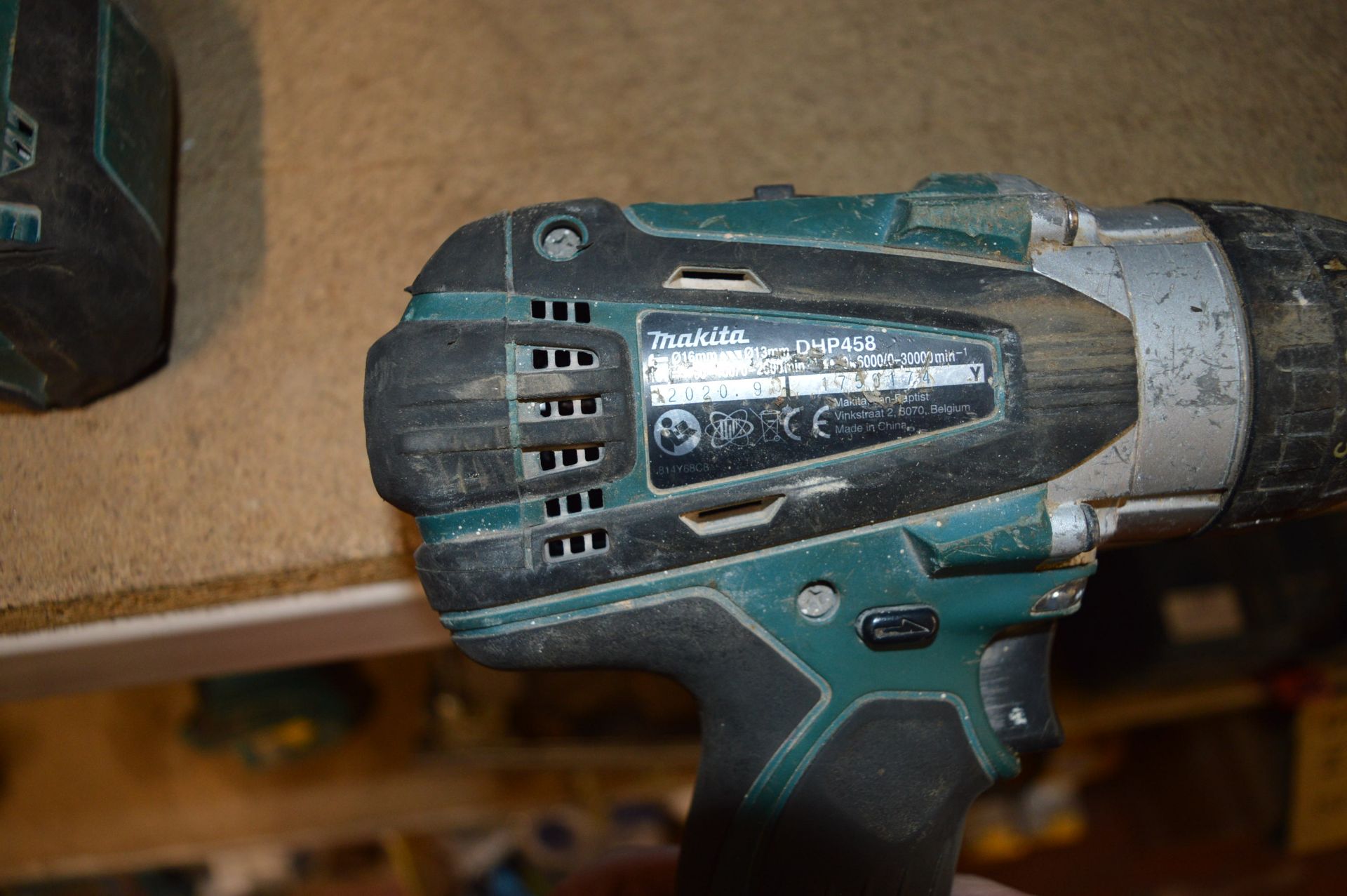 *Makita DHP458 Drill with Battery - Image 2 of 2