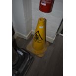 *Two Slippery Surface Warning Cones (Location: 64 King Edward St, Grimsby, DN31 3JP, Viewing Tuesday