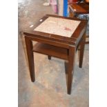 *Square Marble Topped table