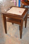 *Square Marble Topped table