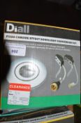 *Fourteen Fixed Chrome Effect Downlight Conversion