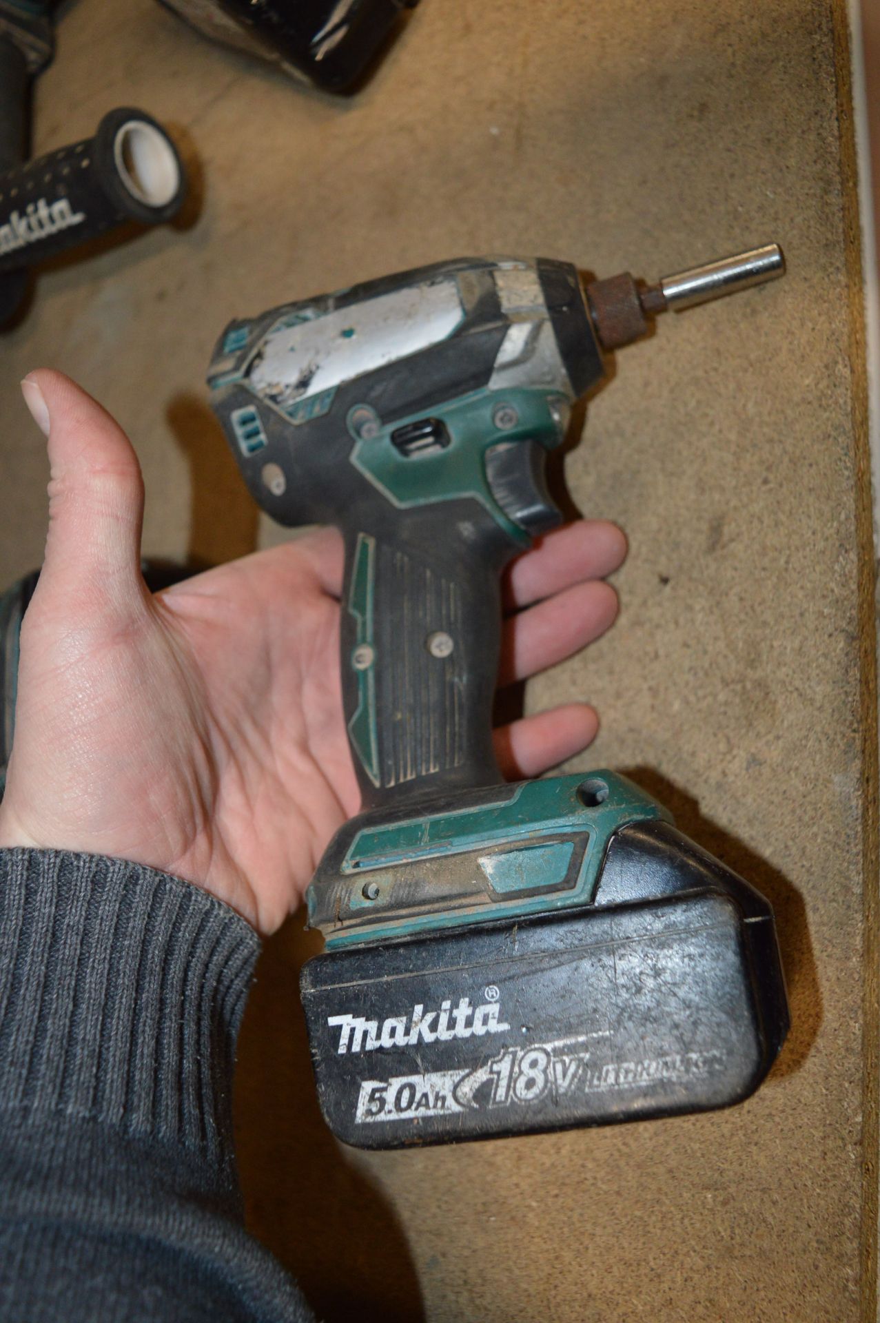 *Makita Impact Driver with Battery - Image 2 of 2