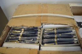 Box Containing a Quantity of Pens