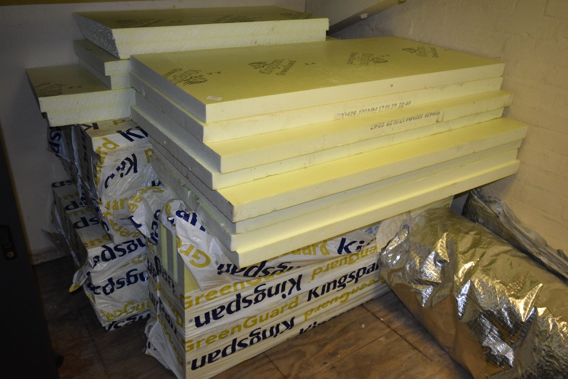 *Four Packs of King Span Green Insulation plus Offcuts (Location: 64 King Edward St, Grimsby, DN31
