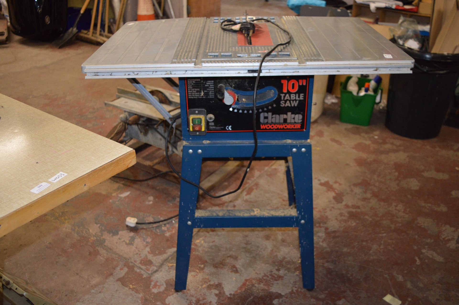 Clarke Woodworker 10" Table Saw